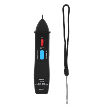 Lápiz comprobador de voltaje CA con detección inteligente de modo dual, detección de voltaje sin contacto, indicador luminoso de señal,