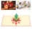 3D Red Christmas Tree Greeting Card with Envelope - Decorative Paper 7