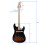 GST 6 String Electric Guitar with 20w AMP +Bag Strap Kit Right Hand 13