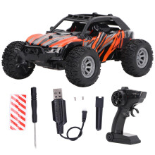 Coche RC de alta velocidad con velocidad variable de 2,4 GHz y aceleración turbo de 2 velocidades, carrocería ABS duradera, camión de control