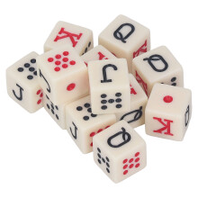 Simple Design Drinking Game Dice Poker Dice Set Six Sided Dice Spanish Poker Dice Playing Card Values Standard Poker Hand