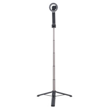 Adjustable Height Rotatable Design Selfie Stick Tripod With Magnetic Attachment Bluetooth Remote Stable Tripod Stand Compatible With MagSafe
