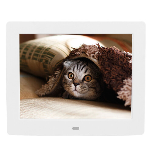 IPS Screen Digital Photo Frame, 8 Inch Touch Screen High Resolution Adjustable Brightness Frame Remote Control Digital Picture Frame Auto Rotate Wall 1
