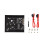 Adaptador In1Combo M.2NGFF com chave B, conversor SSD mSATA com interface SATA3.0, material PCB de alta qualidade, compatível com soquetes de chave 1