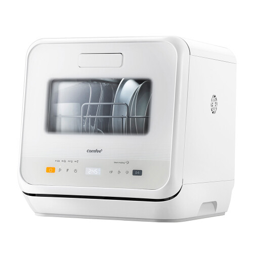 Living And Home 5L Countertop Dishwasher with 6 Wash Programs, Steam Sterilization 2