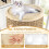 Arbre à chat en sisal et jonc de mer, 3 cachettes, Ø 36 cm 5