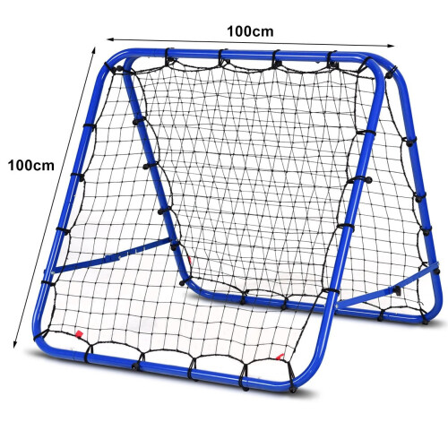 Adjustable Angle Soccer Rebounder Net, 100 x 100 cm 1