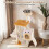 Cat Tree with Fish-Shaped Scratcher, Sisal Posts, Plush Cave 3