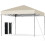 3x3 m Pop-Up-Pavillon mit UV50+-Schutz, Weiß 1