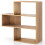 Libreria convessa con antiribaltamento, 3 ripiani, 84x83,5 cm 1
