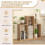 Libreria convessa con antiribaltamento, 3 ripiani, 84x83,5 cm 4