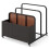 Pool Storage Basket with Wheels, PE Rattan, 2 Compartments 1