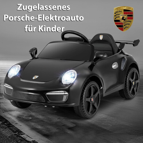 12V Kids Electric Car with Remote Control - Black 1