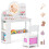 Set da toeletta per bambini con luci, specchio e sedia 1