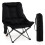 Chaise de camping pliante, dossier réglable, poche latérale 1