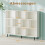 Libreria a 3 ripiani, gambe in legno, 140 cm, antiribaltamento 2