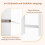 Over-Toilet Storage Cabinet, Adjustable Shelf, 168 cm 5