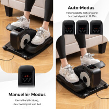 Elektrischer Ellipsentrainer für Senioren zur Untertischmontage, leises Fitnessgerät