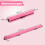 Foldable Gymnastics Balance Beam, 210 cm, Pink, Non-Slip 2