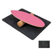 Balance Board Set mit Korkrolle und Filzmatte