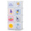 Organizer per guardaroba per bambini, 8 cubi, bianco, regolabile 1