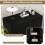 Black Freestanding Sideboard with Adjustable Shelves, 72x34x85.5 cm 4
