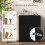 Black Freestanding Sideboard with Adjustable Shelves, 72x34x85.5 cm 5
