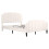 4ft6 Double Upholstered Bed Frame with Adjustable Chic Channel 9