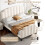 4ft6 Double Upholstered Bed Frame with Adjustable Chic Channel 12