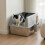 Bingopaw Stainless Steel Cat Litter Box with Litter Mat 3