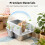Bingopaw Stainless Steel Cat Litter Box with Litter Mat 5