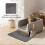 Bingopaw Stainless Steel Cat Litter Box with Litter Mat 7