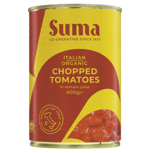 Suma | Tomatoes - Chopped; Organic | 6 X 400G 2