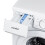 Living And Home Freestanding 8KG Load Washing Machine, White 5