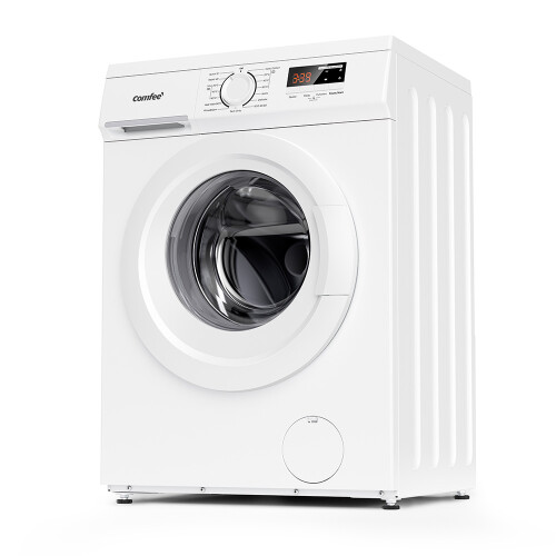 Living And Home Freestanding 8KG Load Washing Machine, White 1