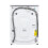 Living And Home Freestanding 8KG Load Washing Machine, White 4