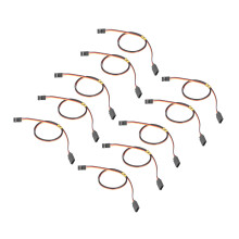 10 pièces de câble d'extension pour servo 59081 458 mm JR 3 broches