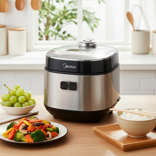Living And Home 2L Rice Cooker with 9 Functions