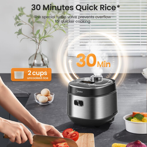 Living And Home 2L Rice Cooker with 9 Functions 2