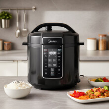 1200W Multifunctional Household Pressure Cooker 7.6L Stainless Steel Inner Pot