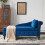 Velvet Chaise Lounge Sofa with Storage 1
