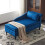 Velvet Chaise Lounge Sofa with Storage 3