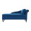 Velvet Chaise Lounge Sofa with Storage 4