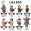 8pcs Stranger Things Minifigures Fit lego 1