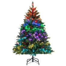 150 cm großer, beleuchteter Weihnachtsbaum mit RGB-Lichtern und Fernbedienung