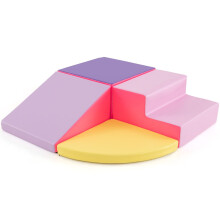 Schaumstoff-Spielbausteine-Set - 4-teiliges Kletter- und Rutschset