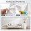 3D-Wandpaneele, Rautenmuster, 50er-Packung, 4,5 m² Abdeckung 5