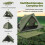 Camping Tent with Cot for 2, Waterproof, Portable 3
