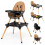 6-in-1-Babyhochstuhl mit Doppeltablett 1