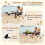 6-in-1-Babyhochstuhl mit Doppeltablett 5